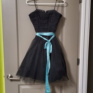 Nicole Miller strapless dress with belt 8